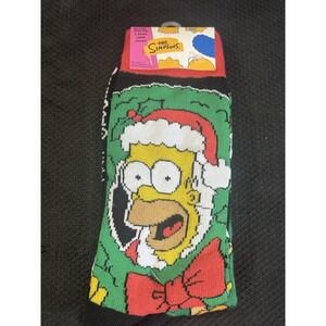 The Simpsons Santa Homer & Santa's‎ Little Helper Mens 2 PACK NEW /w Tags HYP